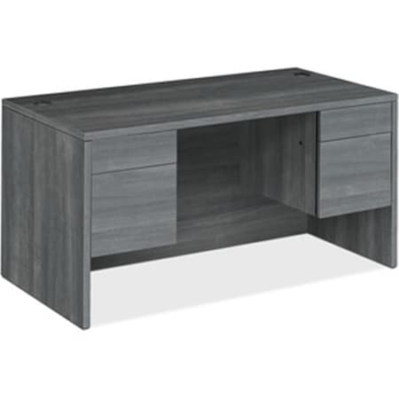 Juki Furniture 60 in. 10500 Series Sterling Ash Laminate Desking JU2483461